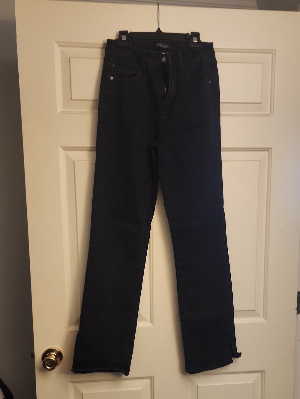 Judy Blue Women's Straight Leg Black Jeans